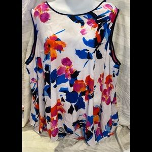Vince camuto cold shoulder long sleeve blouse